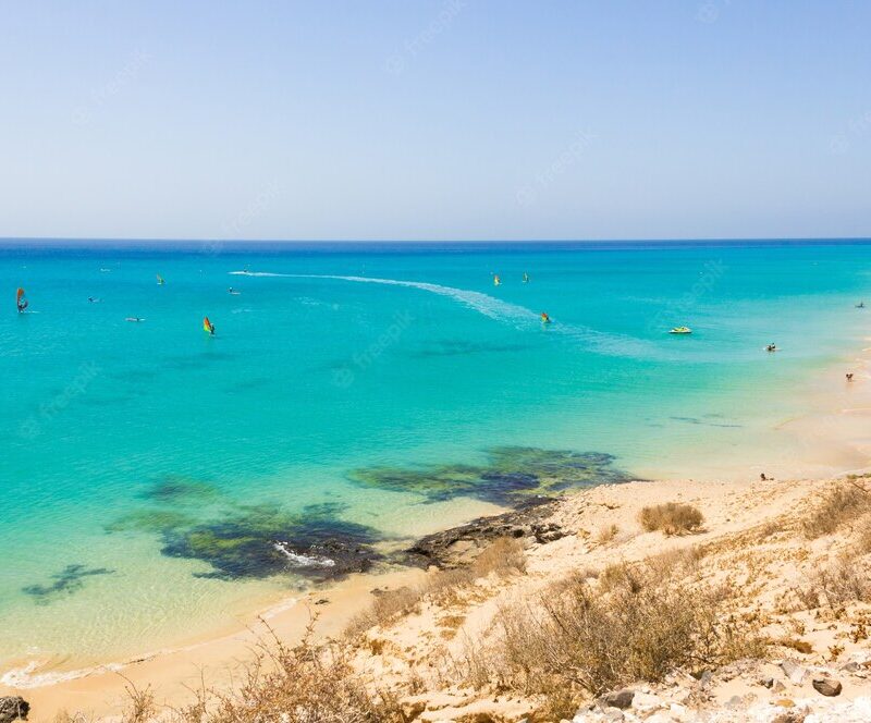 Playa de Costa Calma a Fuerteventura