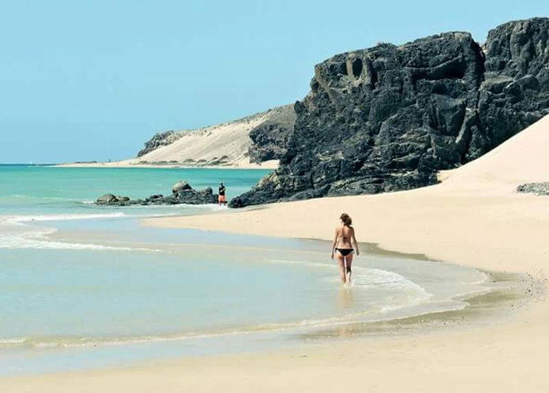 Playa El Salmo a Fuerteventura