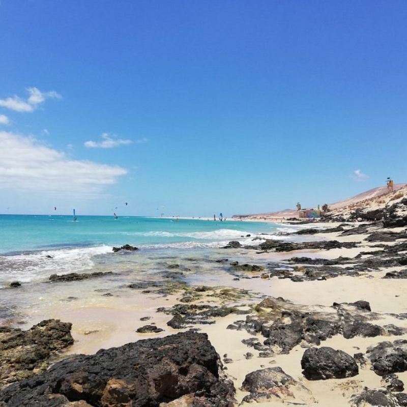 Playa de la Barca, il paradiso degli amanti di surf a Fuerteventura